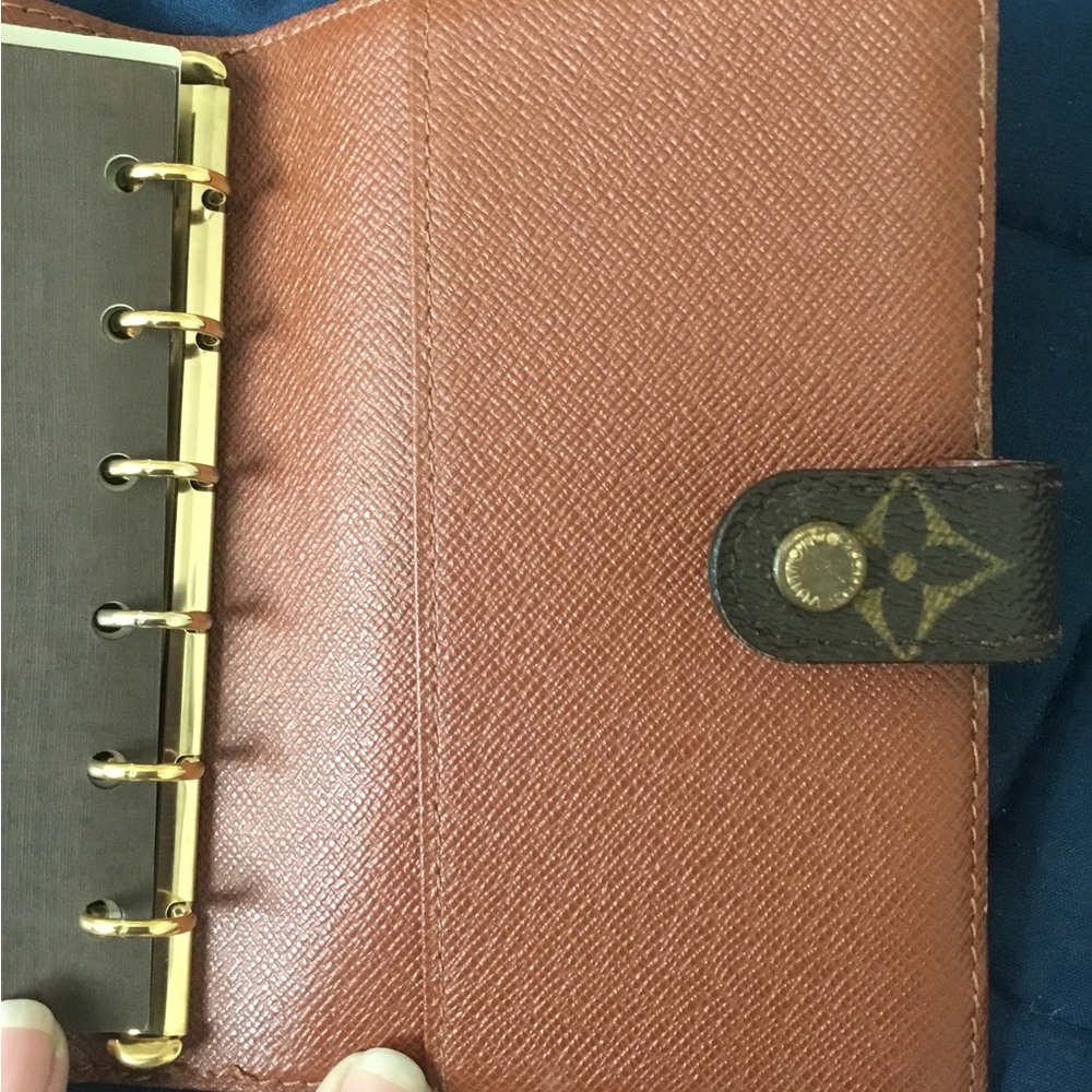 Louis Vuitton Brown and Gold Monogram PM Agenda 2008 - Picture 13 of 16